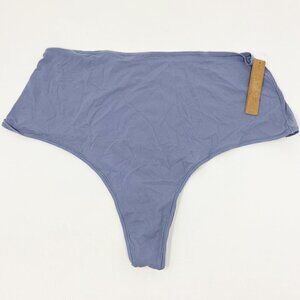SKIMS | Fits Everybody High-Waisted Thong Slate Gray 4X NWT